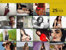 Tablet Screenshot of privewebcamsex.com